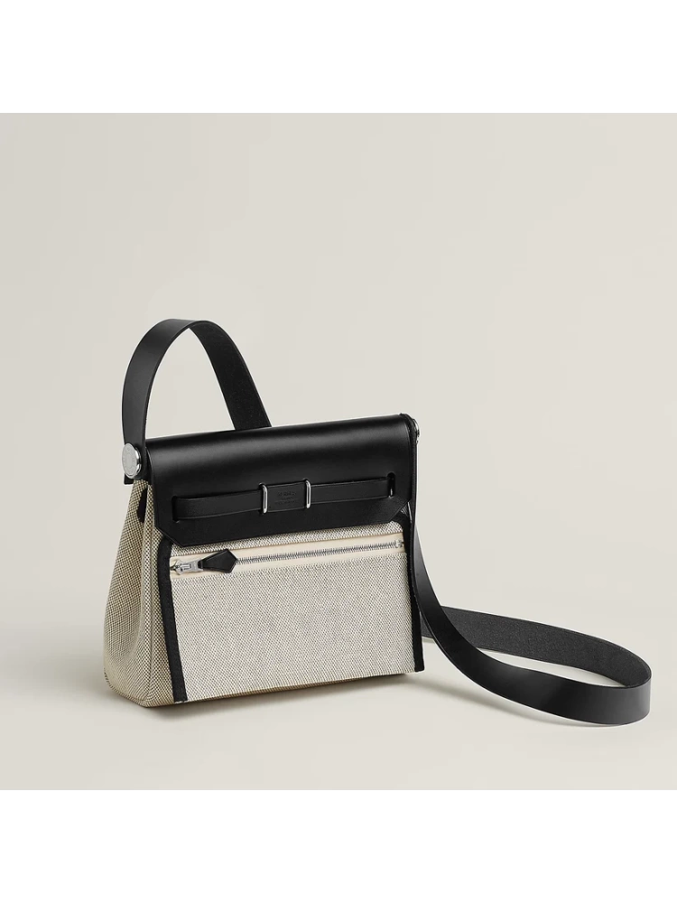 MINI HERBAG Ecru/Amande/Black PHW