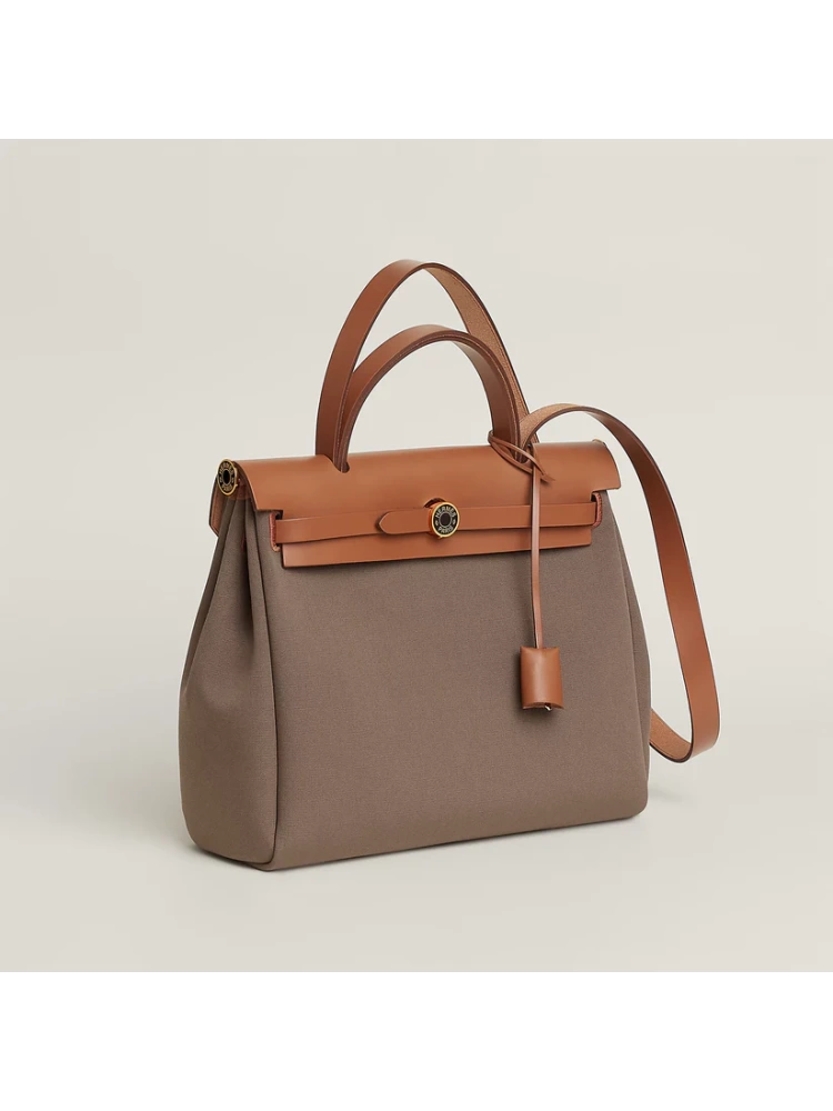 HERBAG 31 Etoupe/Fauve/Ebene LAQUE
