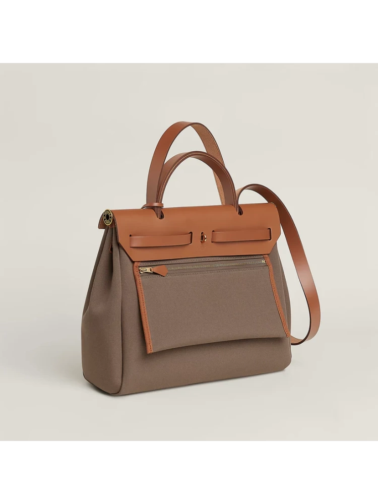 HERBAG 31 Etoupe/Fauve/Ebene LAQUE