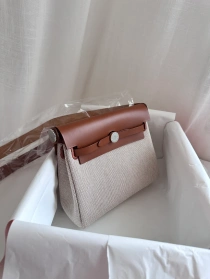 MINI HERBAG Ecru/Beige/Fauve PHW